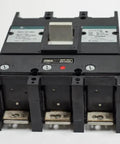Heavy Duty Industrial Circuit Breaker With Fixed Thermal Magnetic Protection 250 Amp Four Pole Switch 600 Volt AC Power Guard, front view.