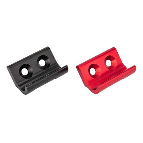 Front Derailleur Hanger For Road Bikes Aluminum Alloy Dropout Hook Direct Mount Black and Red
