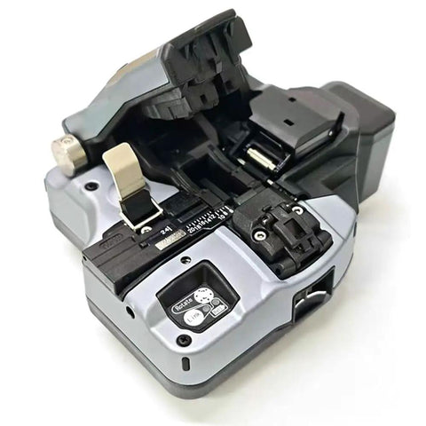 Heavy Duty CT50 Fiber Optic Cleaver And High Precision Cutting Knife Tool with gray body for precise optical fiber cutting.