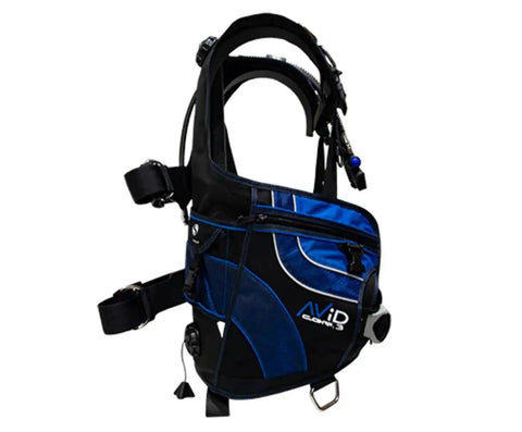 Avid Jacket-Style BCD With Weight-Integrated System, Trim Pockets, 6 Stainless D-Rings, Dual Tank Bands and Accessory Mounts