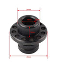 Heavy Duty Quill Handle For Bridgeport Series One Vertical Turret Milling Machine Replacement Fits One Inch Shaft Built Tough For Demanding Shop Work And Works Like A Champ To Keep Your Mill Running Smooth - 26mm black steel hub with ports.