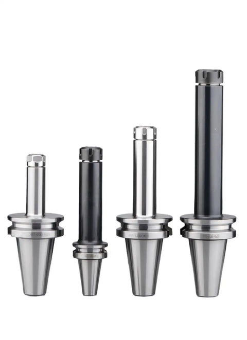 Top Tier Knife Shank Set For Cnc Machine Tool Rest With High Precision Bt50 Holders And Er16 To Er40 Collets, four collet holders.