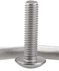 Kickbutt Solid Stainless Steel Self Tapping Screws With Phillips Cross Recessed Mushroom Truss Heads In Precision M2 And M2.5 Sizes with truss heads.