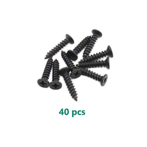 Heavy Duty Black Metal Flat Straight Brace Brackets Set For Furniture Shelves And Cabinets Mending Plates screws