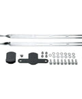 Extra Long Rack Mounting Bracket 34.5 Cm Extension Arm For BabySeat II and MTX Tubular Racks with hardware, durable steel