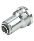 Heavy Duty Hydraulic Quick Coupler Plug Fits Tractors and Farm Equipment 0004 044 Series 16 UNF Female 6 Points Zero Tools Needed Plug and Play Style Easy Swap Setup for Yard Work or Heavy Lifts Fast Performance No Worries Just Get It Done. silver 16 UNF female hydraulic coupler plug
