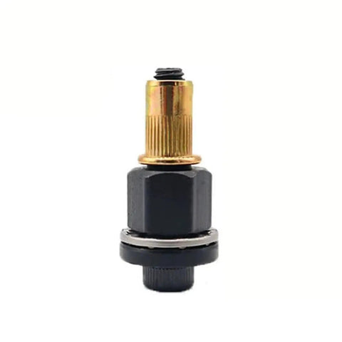 Manual Rivet Nut Tool Kit With Interchangeable Mandrels M3 Through M12 Heavy Duty Rivet Nut Tool Built From Rock Solid Metal For High Strength And Long Lasting Wear Easy One Hand Operation For Quick Riveting, M12 mandrel close-up