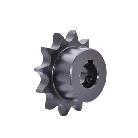 Heavy Duty Industrial Spiral Bevel Gear 18 Tooth 18T 08B Sprocket Wheel, Steel Chain Gear With Keyway Bore 14 32mm And 25mm