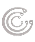 Retaining Ring M78 To M150, 304 Stainless Steel C Type Internal Circlip Retaining Clip Snap Ring Clamp Spring, M120 displayed