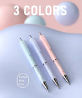 Cute 0.7mm Mechanical Pencil Set With Case Includes 3 Pastel Pencils 6 Lead Refills 3 Erasers 9 Eraser Refills Grab And Go Kit