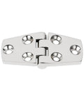 Six Hole 316 Stainless Steel Back Polished Casting Hinge For Boat Cabin Door And Flush Door Replacement 76x38mm