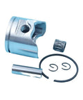 Premium 42MM Piston Ring Pin Needle Bearing Kit Compatible 343 F FR FRM 345 R RX Brushcutter Engines Pro Grade Rebuild Parts Give Sick Power And Durability Perfect For DIY Guys To Fix Gear At Home Save Cash Unlike Shops With Awesome Deal Snag It Now. 42MM piston, ring, pin, and needle bearing parts for 343/345 brushcutter engine repair.