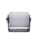 Slide Gate Guide Roller With Post Welded Bracket 1.6 Inch Diameter Heavy Duty Ball Bearing Nylon Wheel And Bracket Assembly
