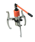 Heavy Duty Hydraulic Three Jaw Bearing Puller Bad Boy, 5 Ton capacity, metal construction, effective for removing rusted components.