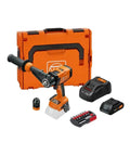 18V Brushless Cordless Drill Driver Set Packs Badass Torque And Four Speeds Hammer Mode, tool kit with battery and case.