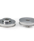 GT2 Timing Pulleys Set Two Piece 20T And 80T Aluminum 12mm Bore Synchronous Wheel With 250mm Belt for CNC Machines and 3D Printers