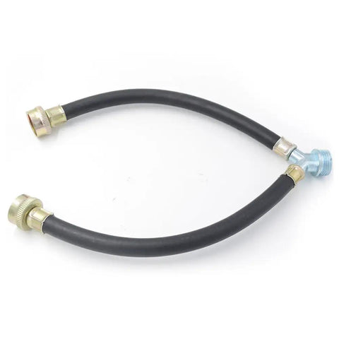 Durable Rubber Washing Machine Y Mixer Hose Connector With 3/4 Inch Fittings And 12 Inch Length, Heavy Duty, Leak Proof, Easy Install