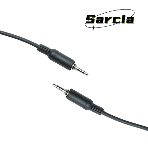 Audio cable jack connectors for Speaker Microphone With PTT For Yaesu VX Series And HX Handheld Radios Compatible With VX-6R VX-7R.