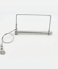 Two Pack Trailer Coupler Pins 1/4 X 4 Inch And 5/16 X 4 Inch With Anti Loss Cable Square Wire Lock Pin For Trailer Hitch Latch