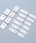 Badass Heavy Duty Folding Hinges 270 Degree Swing For Cabinet Doors And Electrical Boxes Gritty Cast Iron Build 6 Piece Pack