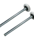 Two Pack 2 Inch Nylon Garage Door Rollers with 11 Ball Bearings and 6.2 Inch Stem for 2 Inch Tracks Quiet and Top Notch Durable Replacement