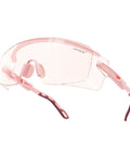 OTG Safety Goggles That Fit Over Prescription Glasses, Anti Fog, ANSI Z87.1 Certified, pink adjustable protective eyewear