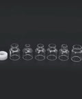 Premium glass nozzle cups for Top Tier Welding Torch Accessories Kit For Wp 17 18 And 27 models, ideal for TIG welding.