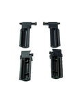 Sunroof Curtain Linkage Slider Blind Clips For Mercedes C Class W203 E Class W211 Replacement Parts A2038950105 A2038950205 A2118950105 A2118950205 OEM Compatible, black plastic clips