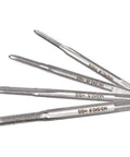Top Shelf 10 Piece Mini Hand Tap Set With Dang Durable High Speed Steel Micro Bits for precise threading in M2 to M3.5 sizes.