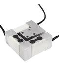 Three And Six Axis Robotic Arm For Precision Processing With 3D Multi Dimensional Weighing Force Sensor 0 To 5Kg Built For Industrial Automation And Pro Grade Assembly, showing 3D force sensor with wires.