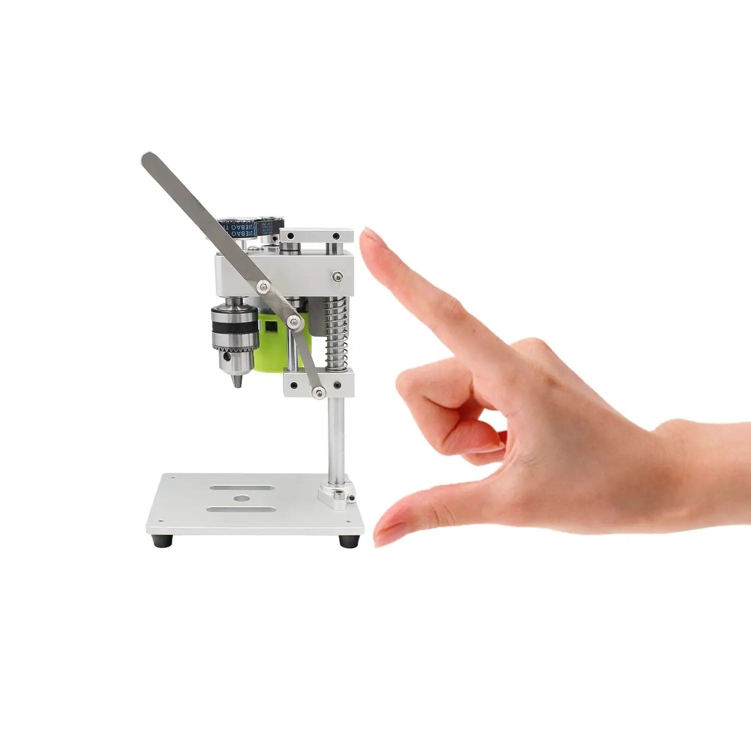 Compact 24V Mini Drill Press 7-Speed Desktop