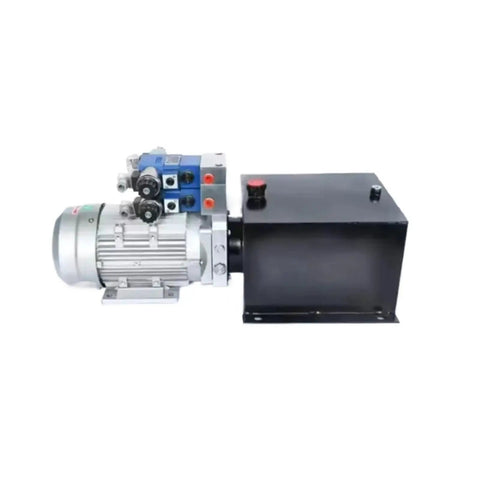 Badass Heavy Duty Hydraulic Pump And 220V Power Unit Rock Solid 3000PSI Fluid Transfer Station with motor and tank.