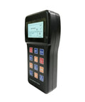 Portable Digital Hardness Tester For Stainless Steel Copper Aluminum Heavy Duty Case Multi Angle Lcd Screen, side view showing LCD and buttons.