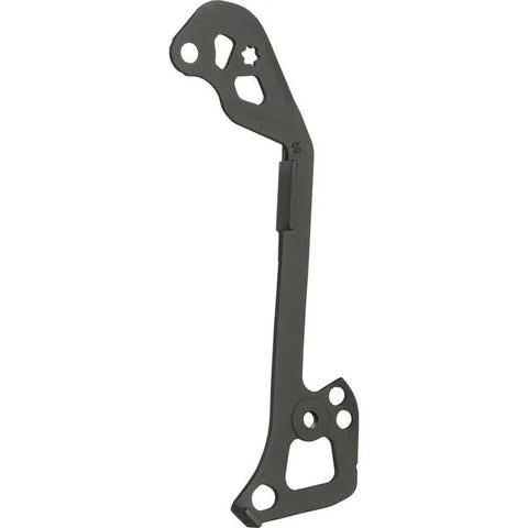 XT M8000 SGS Rear Derailleur Inner Cage Plate Replacement For Beast Mode Shifts, Beefy Aluminum Alloy Build, Shadow RD Tech For Precise, Long Lasting Mountain Bike Performance black aluminum cage plate