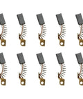 10 Pack Heavy Duty Carbon Motor Brushes For Drywall Sanders And Impact Drivers, springs and copper for reliable performance.