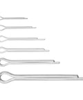 Six Size 304 Stainless Steel Cotter Pins Kit With Hairpin Spring Retaining Pins For Automotive And Machinery Repair, Durable All