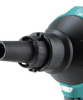 Nozzle close-up of 18V Brushless Cordless Blower And Inflator Tool Only With 447 MPH Air, 39 CFM, 4 Speeds, 5 Nozzles, LED Light