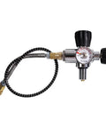 Carbon Fiber Air Tank 4.7L 4500 PSI with PCP filling regulator valve for PCP air rifles scuba gear M18x1.5-6H thread