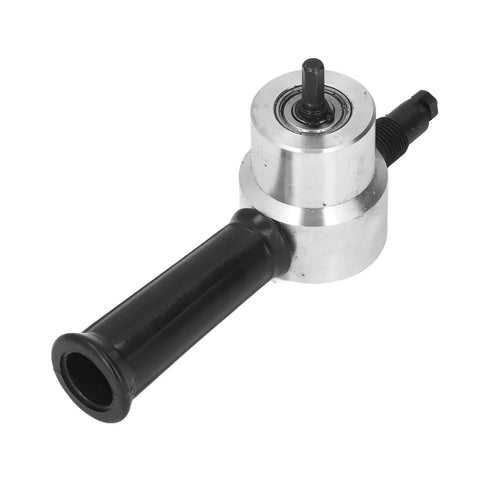 Zerodis Electric Metal Nibbler Cutter For Cutting Stainless Steel Aluminum Copper Sheets Up To 2mm Thickness Adjustable Double Head Portable Power Tool handle and head for cutting metal sheets.