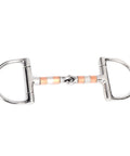 Stainless Steel Dee Bit Snaffle Horse Bit With Copper Rollers French Link Eggbutt 5 Inch Mouth for Comfortable Fit and Ride Ready Gear