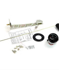Stainless Steel Boat Fuel Sender Unit And Water Level Sensor 6 Inch Tank Gauge with accessories and instructions for boats, cars, RVs.