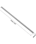 uxcell round steel rod, 5.5mm diameter, 200mm length, HSS lathe bar