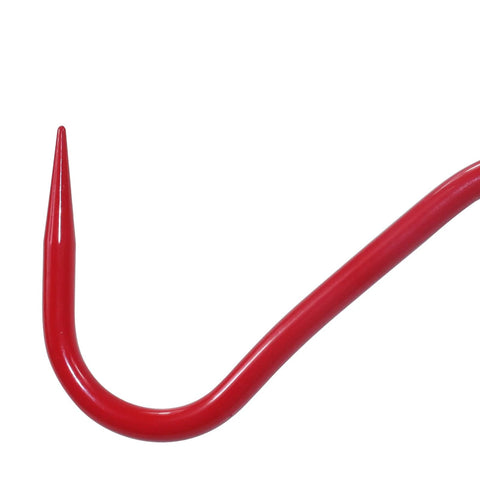 11 Inch Hay Hooks For Bales, 2 Pack, Heavy Duty Red Alloy Steel With Sturdy Handle, Replaces 47010500 And S47010500, Rust Resistant