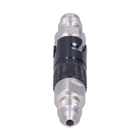 Rad AN3 Aluminum Alloy Brake Line Connector With Quick Bayonet Fitment And Rotating Joint For Motorsports Clutch Hydraulic Oil Fluid Hose Fast Swap System Killer Build For Turbo Engines Street Cars And Daily Upgrades, aluminum fitting