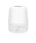 Premium Electric Garlic Chopper 100Ml Mini Food Processor With 304 Stainless Steel Blade And Safety Lock, white compact design.