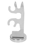 Super Strong Magnetic Welding Torch Holder With Rust Coating, Heavy Duty Stand For Mig Guns And TIG Torches securely grips steel tables.