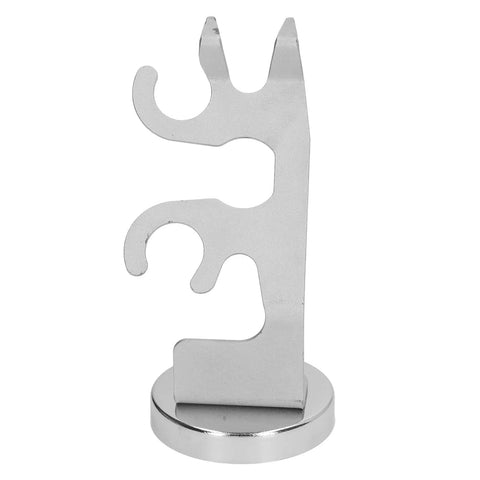 Super Strong Magnetic Welding Torch Holder With Rust Coating, Heavy Duty Stand For Mig Guns And TIG Torches to Securely Grip on Steel Tables, Chrome finish