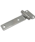 Rustproof Door Hinges For Containers And Industrial Cabinets Beefy Heavy Duty Steel Hinge Set polished stainless steel view
