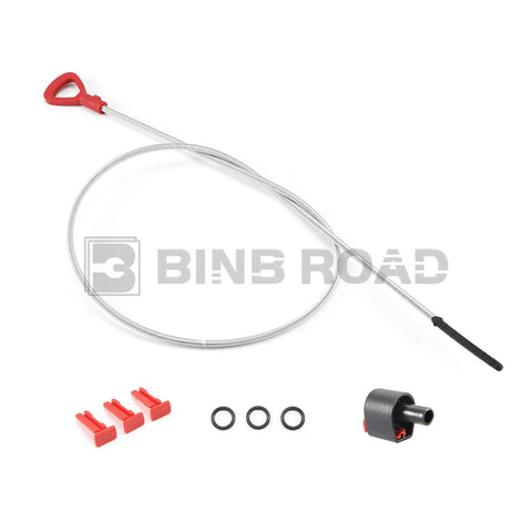 Transmission Dipstick Kit For Mercedes 722.6 Transmissions, Exact OEM Fit 140589152100 1405891521, Easy Read Transmission Fluid Level Tool Set