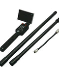 Slick Heavy Duty Telescopic Video Inspection Camera With Built In Dvr Recording And Bright Five Inch Lcd Screen components on display.